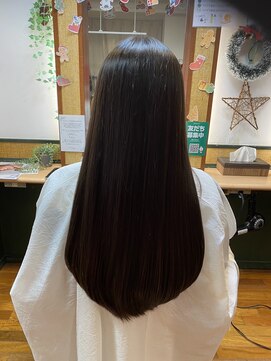 ヘアー マジック 国立店(Hair Magic) スーパーロングでも艶々サラ髪