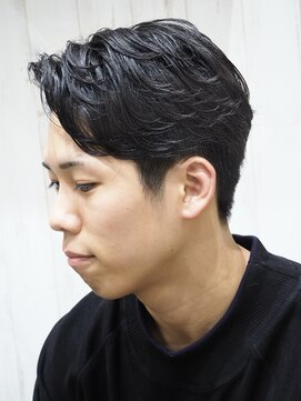 ヨシザワインク プレミアム 横浜 桜木町店(YOSHIZAWA Inc. PREMIUM) メンズ黒髪刈り上げジェントルショート/ツーブロックガイルヘア