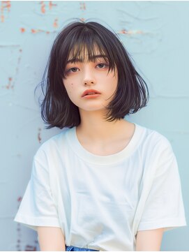ラベスト キョウト(LOVEST) 透明感とはこの事！？美しいボブとグレーブラック○20代30代40代