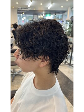 ヘアーアンドビューティーガーデン(HAIR AND BEAUTY GARDEN) ウルフ×波巻き