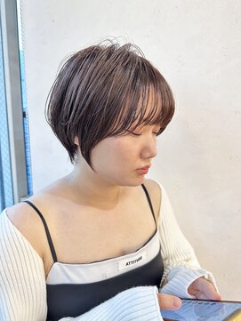 トッカ ヘアアンドトリートメント 難波店 小顔似合わせカット愛されクールショート20代/30代40代50代/難波