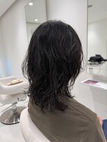 ウル(uru)&nbsp;○お客様style○ミディアムレイヤーパーマ