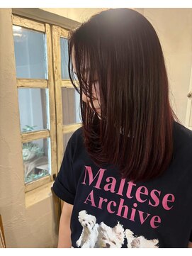 ムエール(mouair) ワインレッドカラー