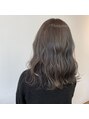 バブーバイビューティービースト 高知店(ba-boo by beauty:beast Academy)&nbsp;ブリーチベースに透明感たっぷりのグレージュヘア♪