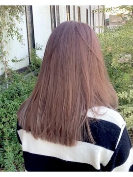 ルプラ ガーデン(le-pla garden) ピンクベージュ#ラベンダー#ダブルカラー#ブリーチ#豊橋#豊川