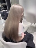 初ブリーチにもおすすめ◎ミルクティーベージュ