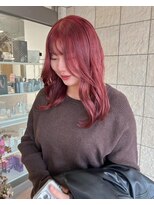 ムーン バイ ケンジ(moon by KENJE)&nbsp;【hinari】チェリーレッド/暖色カラー/ブリーチカラー