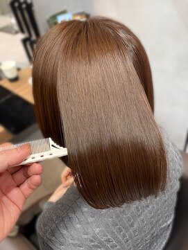 シャルムバイケンジ(Charm.by KENJE) 髪質改善美髪トリートメントレイヤーカットハイライト銀座