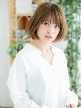 レアワンハナレ センター北美容院(lea/1 HANARE) センター北/髪質改善/似合わせカット☆ハイトーン前下がりボブh