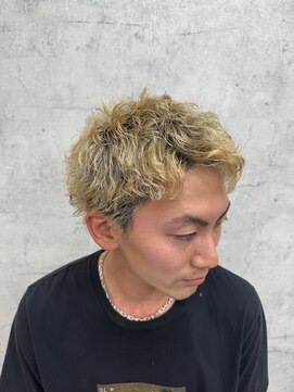 リミットバイアフィナー 大宮店(limit by Afinar) スパイキーショート/ブリーチ/メンズ