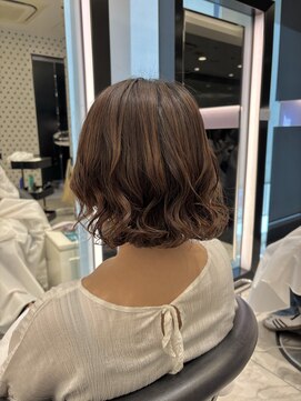 アピッシュ ギンザ(apish ginza) ボブパーマ/くびれパーマ/コテ巻き風パーマ/プードルパーマ