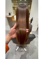 ローゼル(roselle)&nbsp;艶髪ブラウンストレートロング