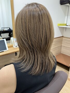 アイライク 南流山(I like...) 外ハネ×ミディアムウルフ