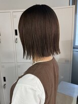 ラフ 新宿(Laff) 20代30代切りっぱなしボブ/縮毛矯正/切りっぱなし/外ハネボブ