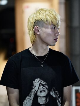 ディーカヘアーセンダイ(Di KA HAIR sendai) "mullet hair×blond"