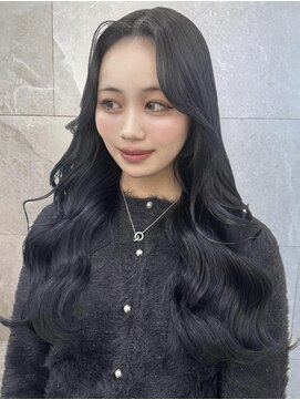 エス(Ess) 《高瀬寛菜》ブルーブラック×韓国レイヤー