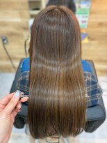 アグ ヘアー ミロ 本厚木店(Agu hair milo)&nbsp;ナチュラルベージュカラー×髪質改善トリートメント＊
