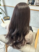 レンジヘアー(lange hair)&nbsp;ラベンダーブラウン【鈴鹿/ブリーチなし/レイヤーカット】