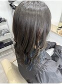 艶髪インナーカラー