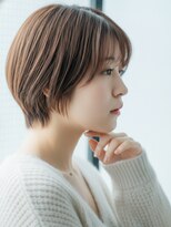 フレイムス ヘアアンドリラックス 南越谷店(Frames hair&relax) 大人可愛い丸みショート20代30代40代◎前髪あり小顔ボブ成増