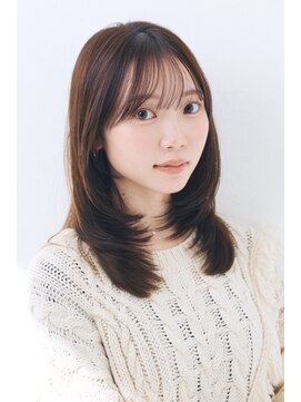 クロードモネエイチツーオーアヴェダ 東京駅ビルTOKIA(CLAUDEmonet H2O AVEDA) レイヤーカット/ヘッドスパ/白髪ぼかし[東京駅/丸の内]