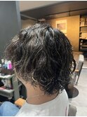 MEN’S/ニュアンスパーマ/ニュアンスウルフ/柏