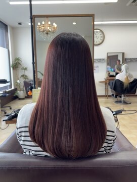 トップスタイル リッチ 後ろ姿美人が叶う韓国艶カラー