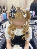 クラン 東心斎橋店(Clan)&nbsp;ハーフツイン/心斎橋ヘアセット