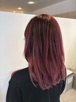 アズールサン 草加西口店(azule-sun)&nbsp;バレイヤージュ,ピンク,ピンクベージュ,ロングレイヤー【草加】