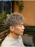 ウェーブフェザーサーフカールパーマ