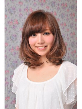 アンヘアナチュラル ゆるふわセミディ
