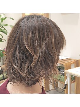 ナノハナ 鹿沼で唯一本格ヘッドスパが出来る美容室 パーマスタイル