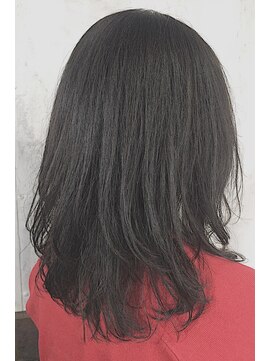 レセ 新松戸deux店(Laissez) 毛先ゆるめパーマ アッシュ【レセ新松戸ドゥー店】