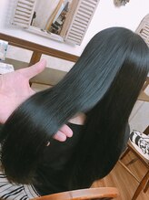 ゴールドブラック(GOLDBLACK) セルフブローでこんなにサラサラ♪黒染めナチュラルブラック