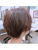 エムコレクション 丸亀店 レイヤーショート/ニュアンスカラー/アースカラー◎30代40代