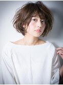 ふわくしゅ無造作カール☆ラフなフレンチボブs大宮20代30代40代