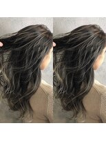 ヘアサロンエム 川越(HAIR SALON M)&nbsp;外ハネボブ/アッシュブラウン/ネオウルフ/デザインカラー