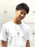 スペインカール/スパイキーショート/フェザーパーマ/フェード