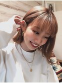 切りっぱなしボブ☆