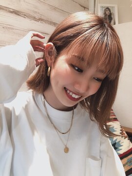 リック(Ric by KENJE) 切りっぱなしボブ☆