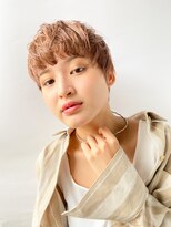 ヴェルダ 池袋店(verda)&nbsp;マニッシュベリーショート×natural beige◎Yamamoto