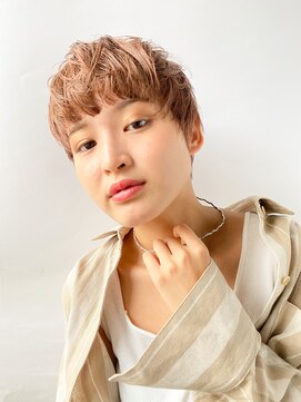 ヴェルダ 池袋店(verda) マニッシュベリーショート×natural beige◎Yamamoto