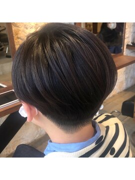 ジュエ (jouer) メンズライク20代30代40代襟足スッキリひし形ショート