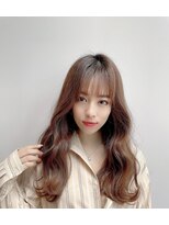 ロンド ストラーダ 心斎橋(Lond strada)&nbsp;セクションカラーペールベージュ