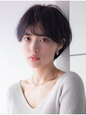 マッシュショート 大人可愛い うる艶髪 青山 表参道 30代40代