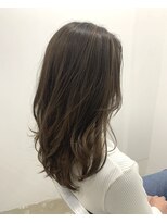 ブルック(BROOK)&nbsp;ナチュラルハイライトセミロング　【千歳烏山　BROOK】