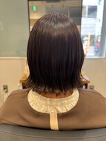 オールマイティービューティーモア(ALLMYTEA Beauty more+)&nbsp;パツっと切りっぱなしボブ