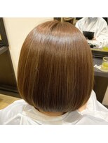 ジェントラ(Jentra) 美髪サロンが作ったツヤとまとまりのあるボブスタイル