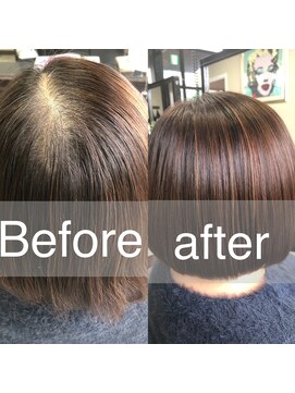 バグジー 黒崎(BAGZY) 白髪ぼかし