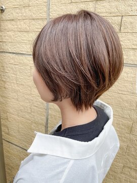 ベンジー 仙台店(benji) 首が綺麗に見えるショートスタイル20代30代40代